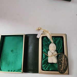 SnowBabies Sweet Dreams  & I Love You trinket box